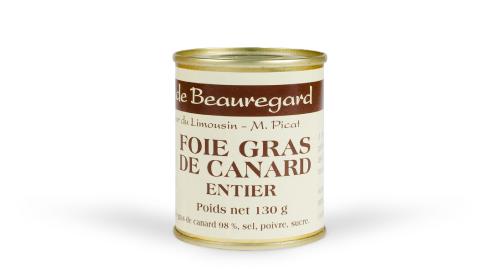 foie gras de canard 130 grammes