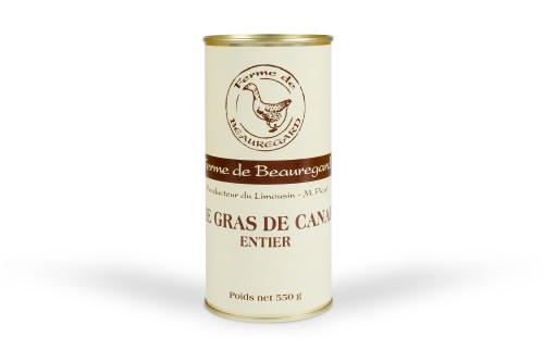 foie gras de canard 550 grammes