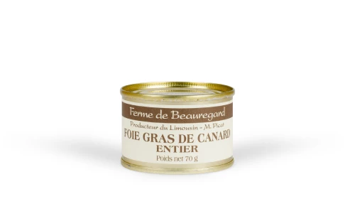 foie gras de canard 70 grammes
