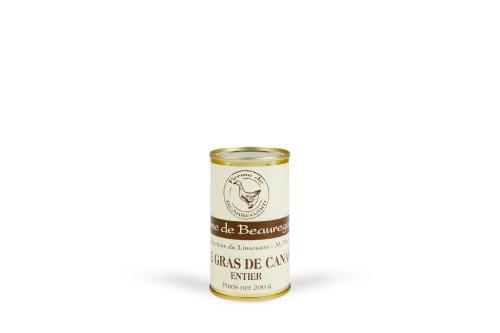 foie gras de canard 200 grammes