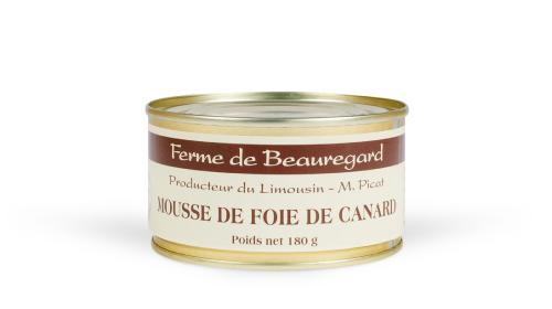 MOUSSE DE  FOIE DE CANARD 180G